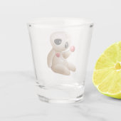 ブードゥー人形の恋の漫画 ショットグラス (裏面)