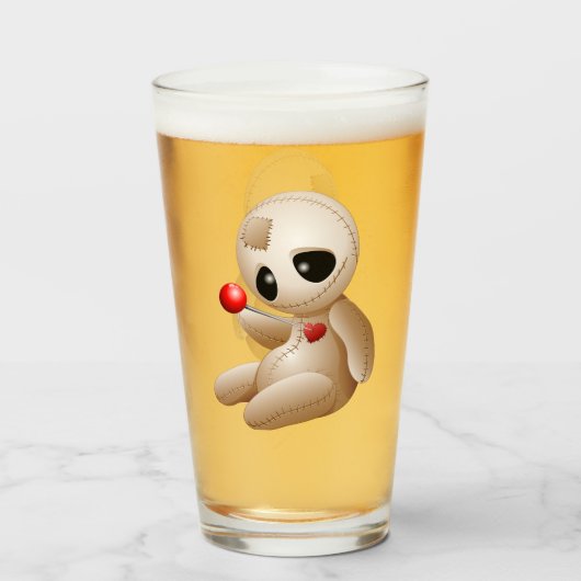 ブードゥー人形の恋の漫画 タンブラーグラス (ドリンク正面)