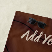 ブードゥー人形の恋の漫画 ビーチタオル (インサイチュ)