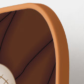 ブードゥー人形の恋の漫画 ピックルボールラケット (左詳細)