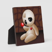 ブードゥー人形の恋の漫画 フォトプラーク (正面)