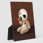 ブードゥー人形の恋の漫画 フォトプラーク (側面)