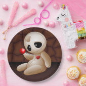 ブードゥー人形の恋の漫画 ペーパープレート (パーティー)