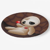 ブードゥー人形の恋の漫画 ペーパープレート (アングル)