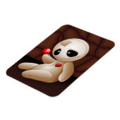 ブードゥー人形の恋の漫画 マグネット (左側)