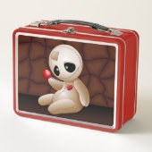 ブードゥー人形の恋の漫画 メタルランチボックス (正面)