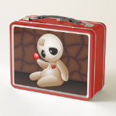 ブードゥー人形の恋の漫画 メタルランチボックス (裏面)