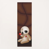 ブードゥー人形の恋の漫画 ヨガマット (正面)