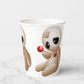 ブードゥー人形の恋の漫画 紙コップ (裏面)