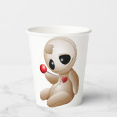 ブードゥー人形の恋の漫画 紙コップ (裏面)