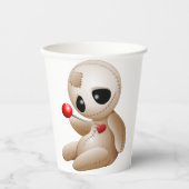 ブードゥー人形の恋の漫画 紙コップ (正面)