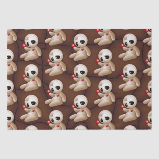 ブードゥー人形の恋の漫画 薄葉紙 (正面)