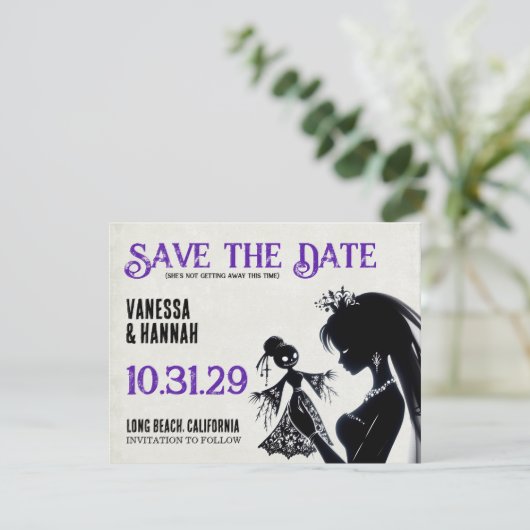 ブードゥー人形の花嫁と花嫁 セーブザデート (スタンド正面)