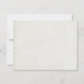 ブードゥー人形の花嫁と花嫁 セーブザデート (裏面)