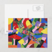 ブードゥー人形はがき ポストカード (正面/裏面)