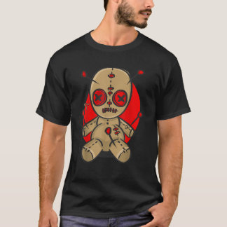 ブードゥー人形ゴシックデザインウィッチギフト Tシャツ