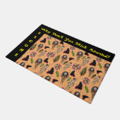 ブードゥー人形ドアマット ドアマット (アングル)