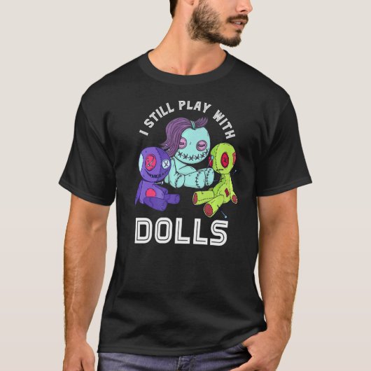 ブードゥー人形遊可愛いパステル行き Tシャツ (正面)