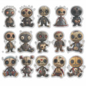 ブードゥー人形 シール (正面)