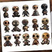 ブードゥー人形 シール