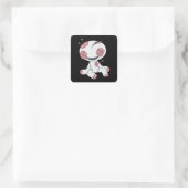 ブードゥー人形 スクエアシール (バッグ)