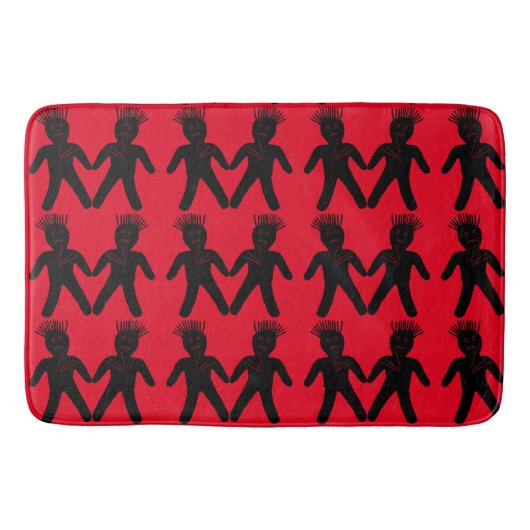 ブードゥー人形 バスマット (正面)