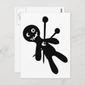 ブードゥー人形 ポストカード (正面/裏面)