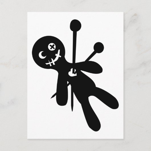 ブードゥー人形 ポストカード (正面)