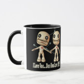 ブードゥー人形 マグカップ (左)