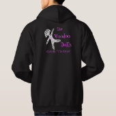 ブードゥー独身の人形 パーカ (裏面)