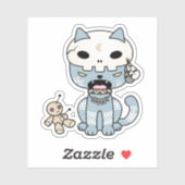 ブードゥー猫 シール (シート)