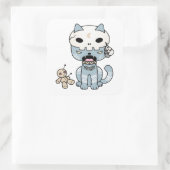 ブードゥー猫 スクエアシール (バッグ)