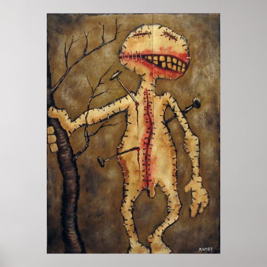 「ブードゥー町#11」のポスター怒ジョニー ポスター (正面)