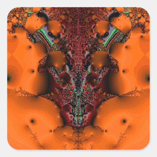 ブードゥー精神 スクエアシール (正面)