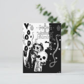 ブードゥー絵 ポストカード (スタンド正面)