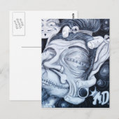 ブードゥー郵便カード ポストカード (正面/裏面)