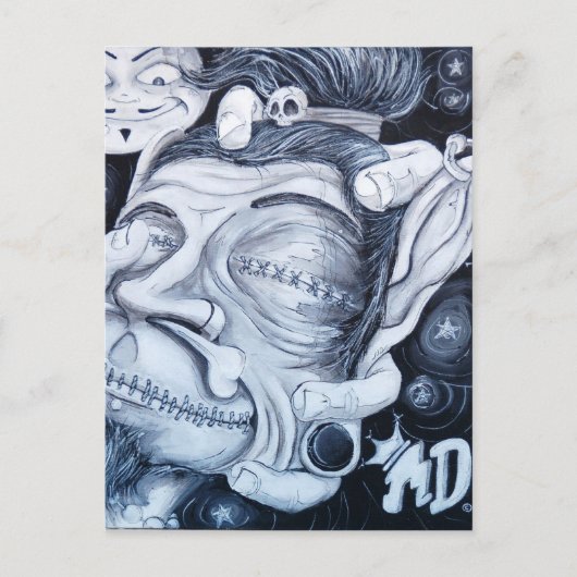 ブードゥー郵便カード ポストカード (正面)