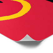 ブードゥー顔マティススタイル ポスター (角)