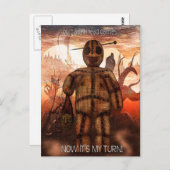 ブードゥー・イン1「ヘッドゲームおもしろい」 ポストカード (正面/裏面)