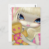 「ブードゥー・イン・ピンク」はがき ポストカード (正面/裏面)