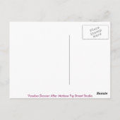 ブードゥー・ダンサー・アフター・マティス ポストカード (裏面)