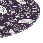 "ブードゥー"パターン カッティングボード (角)