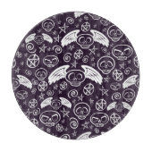 "ブードゥー"パターン カッティングボード (正面)