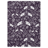 "ブードゥー"パターン クリップボード (裏面)