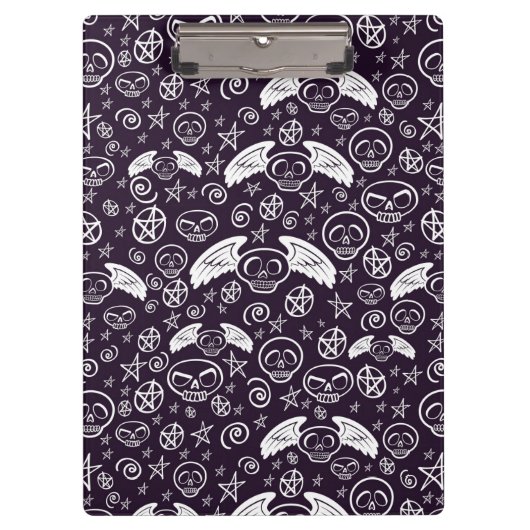 "ブードゥー"パターン クリップボード (正面)