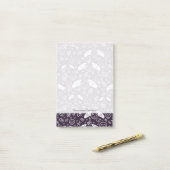 "ブードゥー"パターン ポストイット (デスク上)