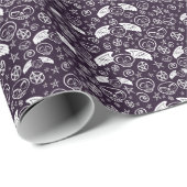 「ブードゥー」パターン ラッピングペーパー (ロールコーナー)