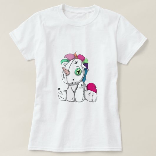 ブードゥー・ユニコーン Tシャツ (デザイン正面)