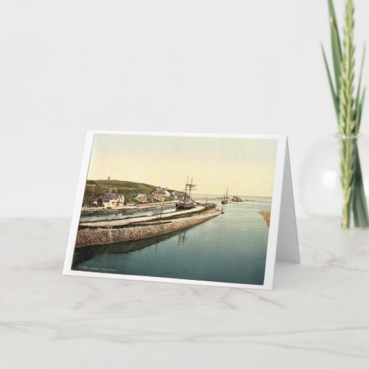 ブードザロック、コーンウォール、イングランドヴィンテージPhotochr カード (正面)