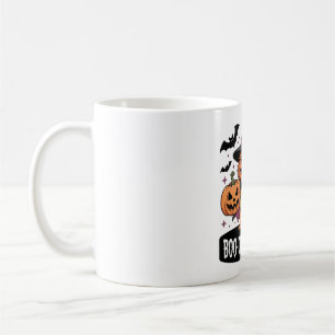 ブードドラゴンハロウィーンイラストレーション コーヒーマグカップ